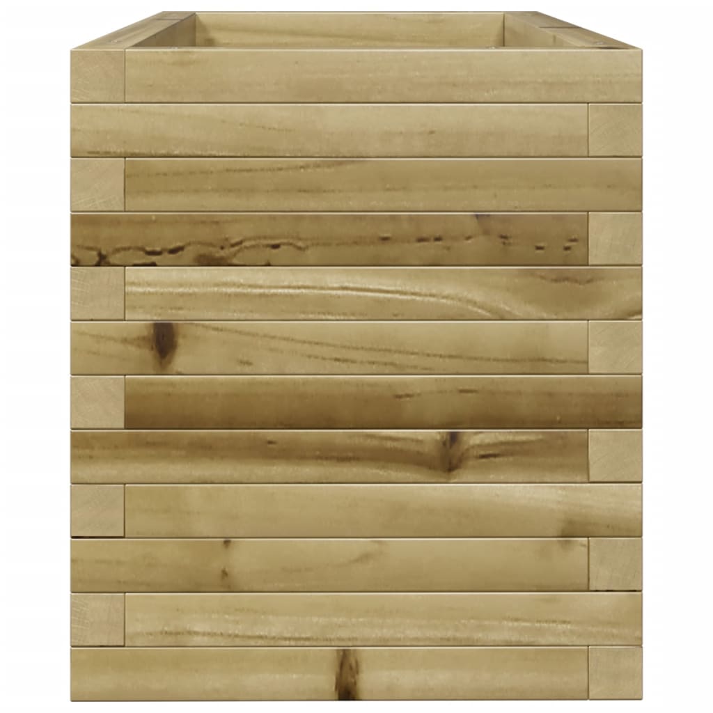 Plantenbak 90x40x45,5 cm geïmpregneerd grenenhout is nu te koop bij PeponiXL, paradijselijk wonen!