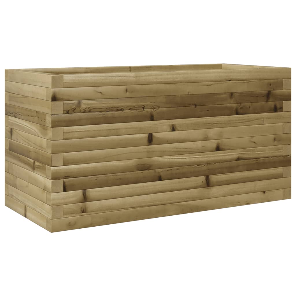 Plantenbak 90x40x45,5 cm geïmpregneerd grenenhout is nu te koop bij PeponiXL, paradijselijk wonen!
