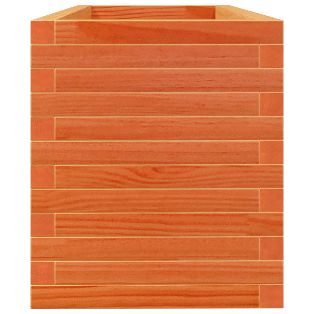 Plantenbak 110x40x45,5 cm massief grenenhout wasbruin is nu te koop bij PeponiXL, paradijselijk wonen!