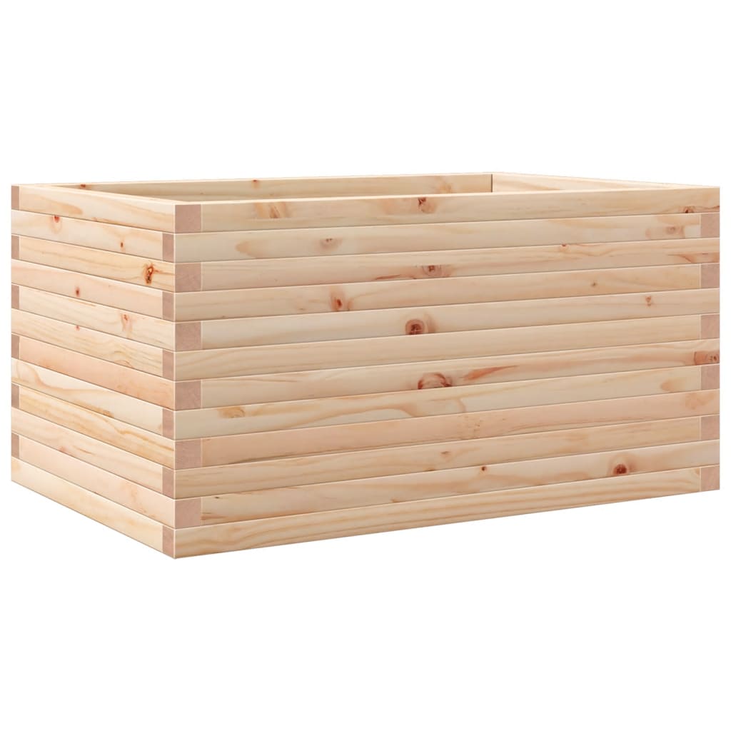 Plantenbak 90x60x45,5 cm massief grenenhout is nu te koop bij PeponiXL, paradijselijk wonen!