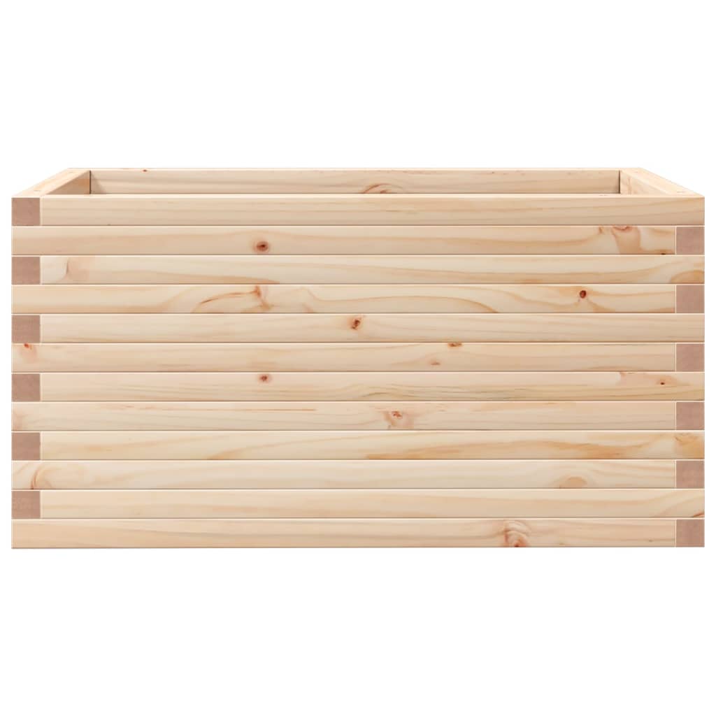Plantenbak 90x60x45,5 cm massief grenenhout is nu te koop bij PeponiXL, paradijselijk wonen!