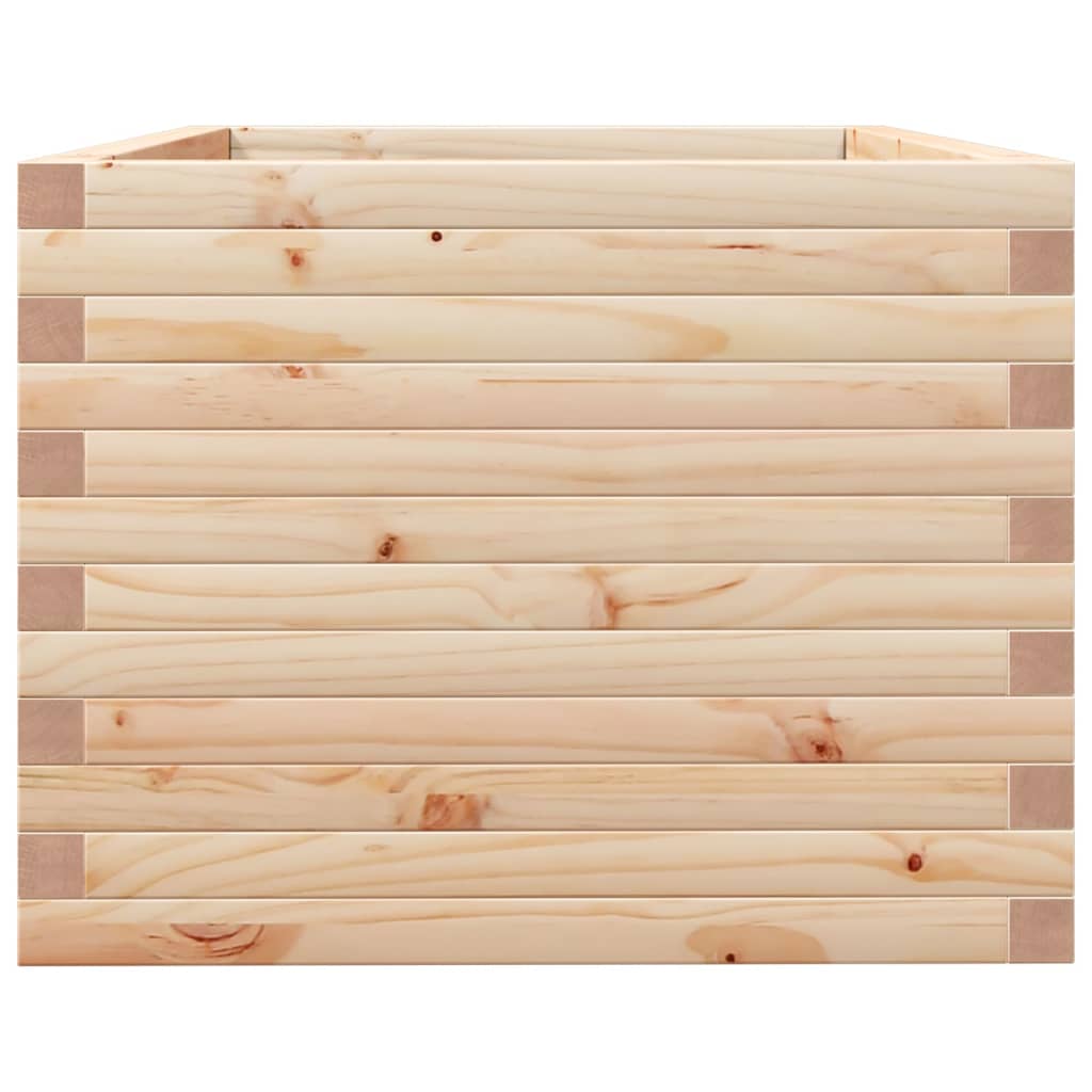 Plantenbak 90x60x45,5 cm massief grenenhout is nu te koop bij PeponiXL, paradijselijk wonen!