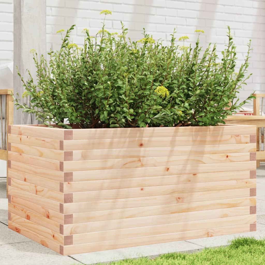 Plantenbak 90x60x45,5 cm massief grenenhout is nu te koop bij PeponiXL, paradijselijk wonen!