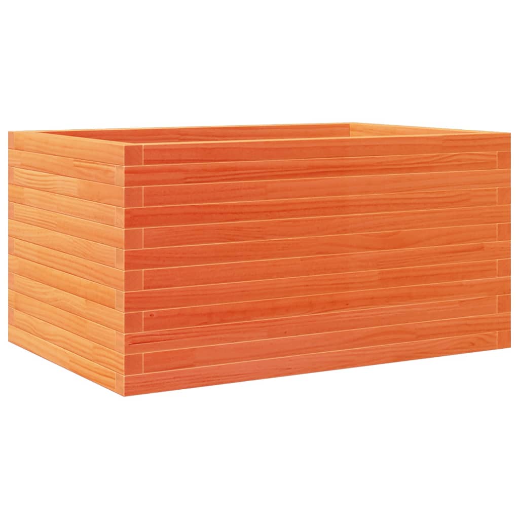 Plantenbak 90x60x45,5 cm massief grenenhout wasbruin is nu te koop bij PeponiXL, paradijselijk wonen!