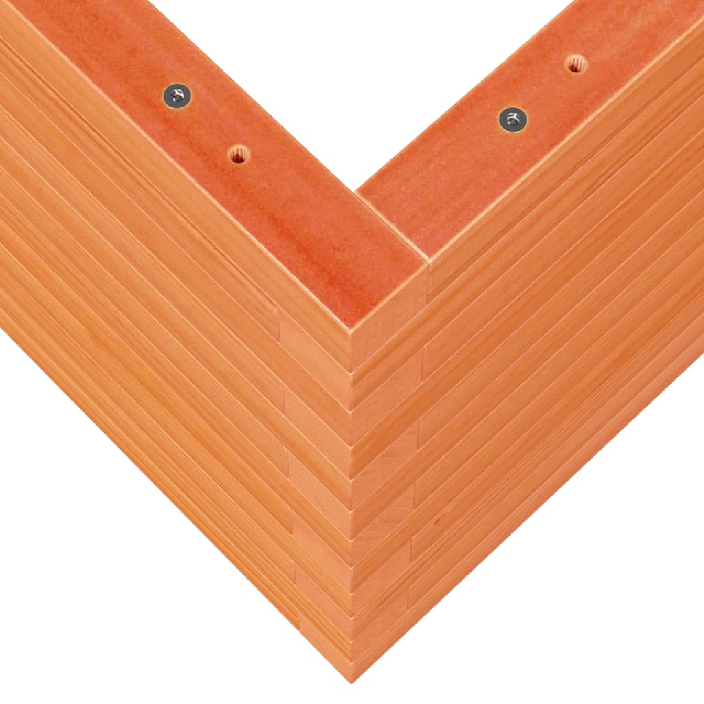 Plantenbak 90x60x45,5 cm massief grenenhout wasbruin is nu te koop bij PeponiXL, paradijselijk wonen!