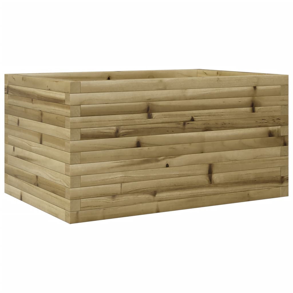 Plantenbak 90x60x45,5 cm geïmpregneerd grenenhout is nu te koop bij PeponiXL, paradijselijk wonen!