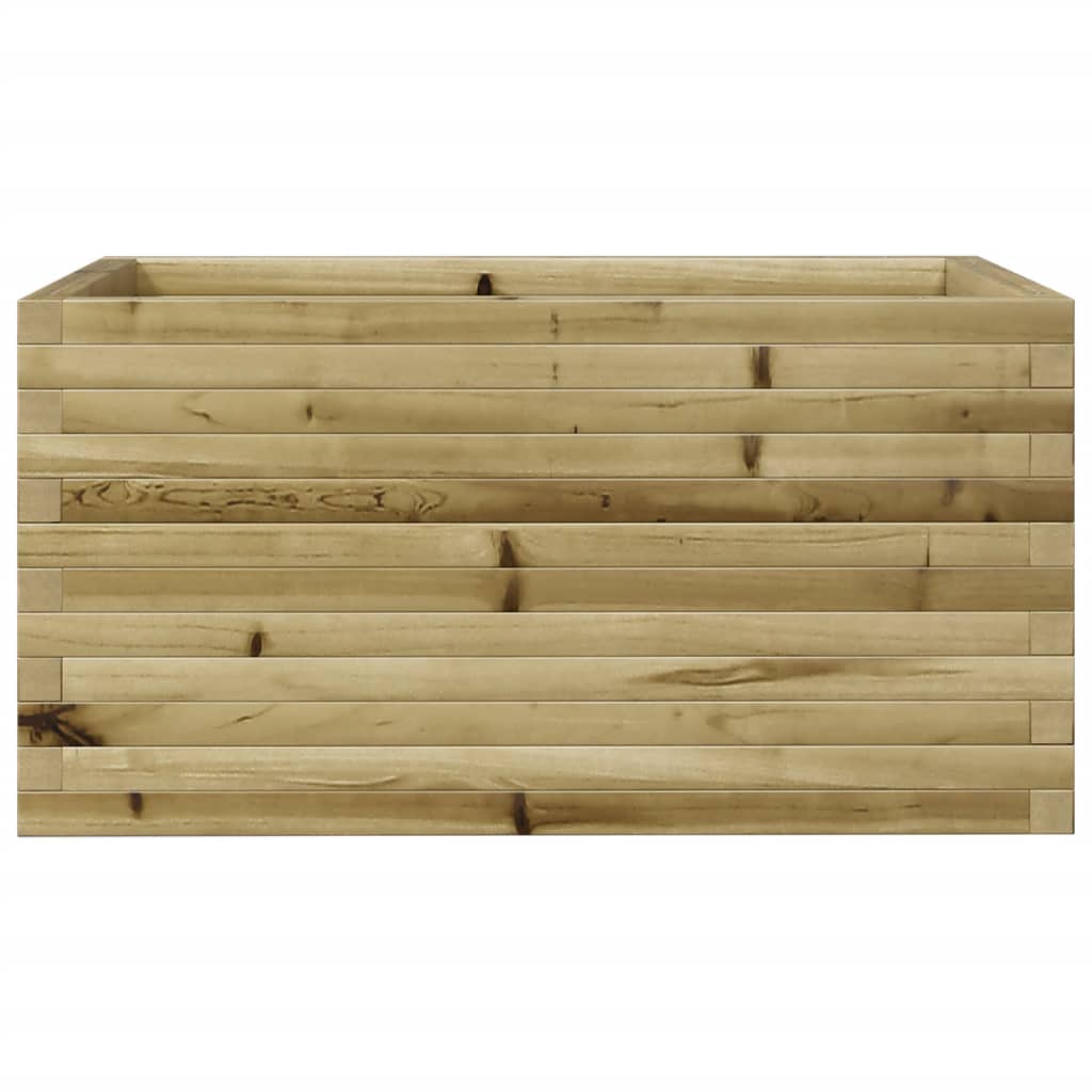 Plantenbak 90x60x45,5 cm geïmpregneerd grenenhout is nu te koop bij PeponiXL, paradijselijk wonen!