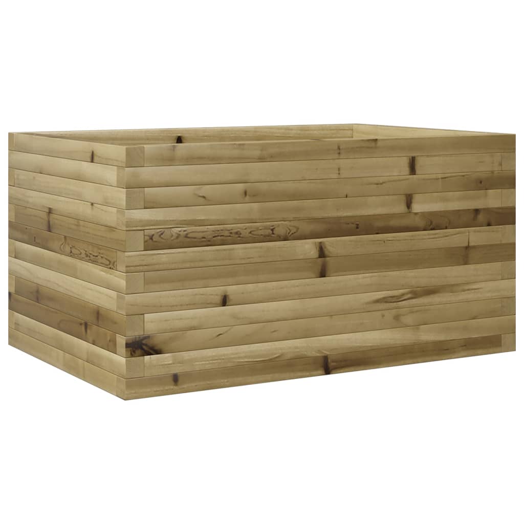 Plantenbak 90x60x45,5 cm geïmpregneerd grenenhout is nu te koop bij PeponiXL, paradijselijk wonen!