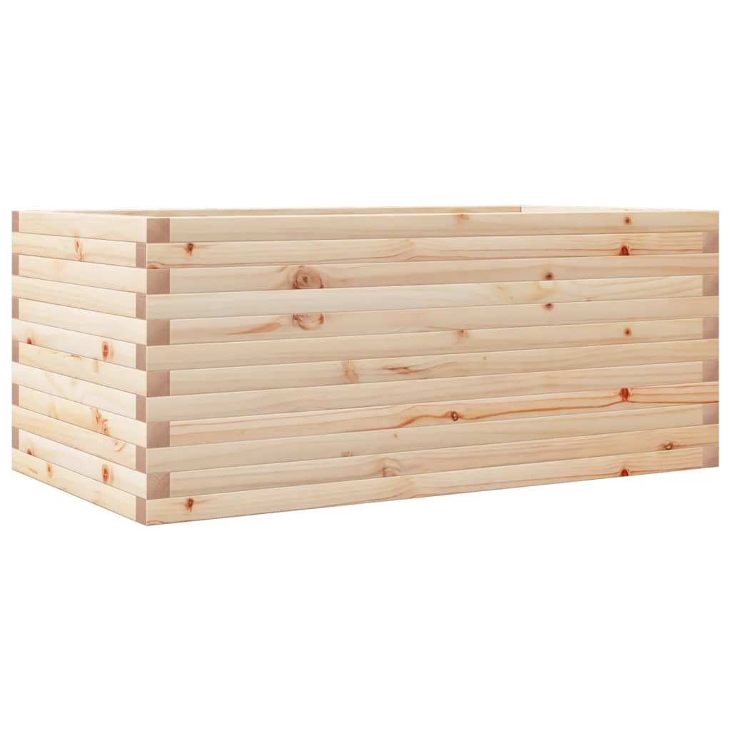 Plantenbak 110x60x45,5 cm massief grenenhout is nu te koop bij PeponiXL, paradijselijk wonen!