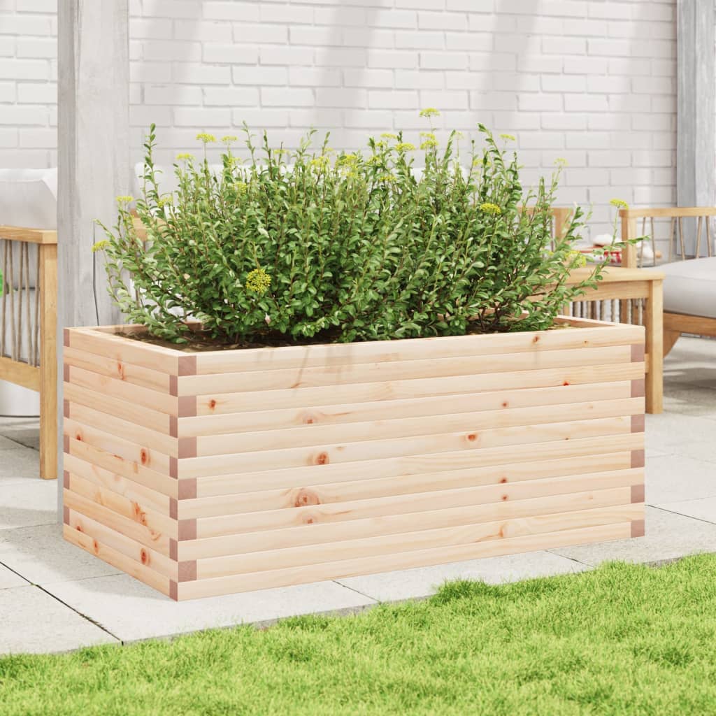 Plantenbak 110x60x45,5 cm massief grenenhout is nu te koop bij PeponiXL, paradijselijk wonen!