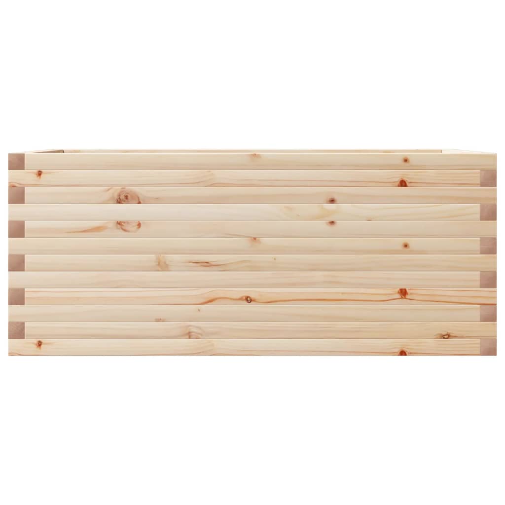 Plantenbak 110x60x45,5 cm massief grenenhout is nu te koop bij PeponiXL, paradijselijk wonen!