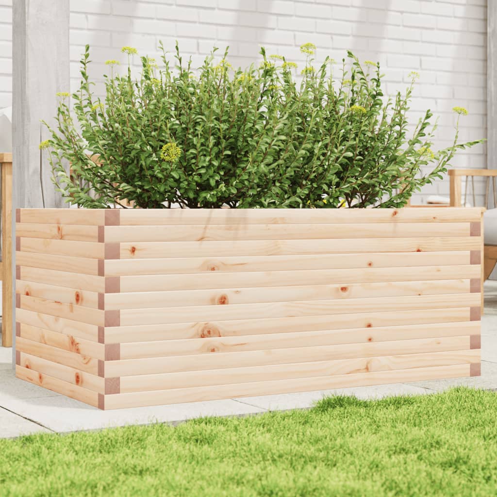 Plantenbak 110x60x45,5 cm massief grenenhout is nu te koop bij PeponiXL, paradijselijk wonen!