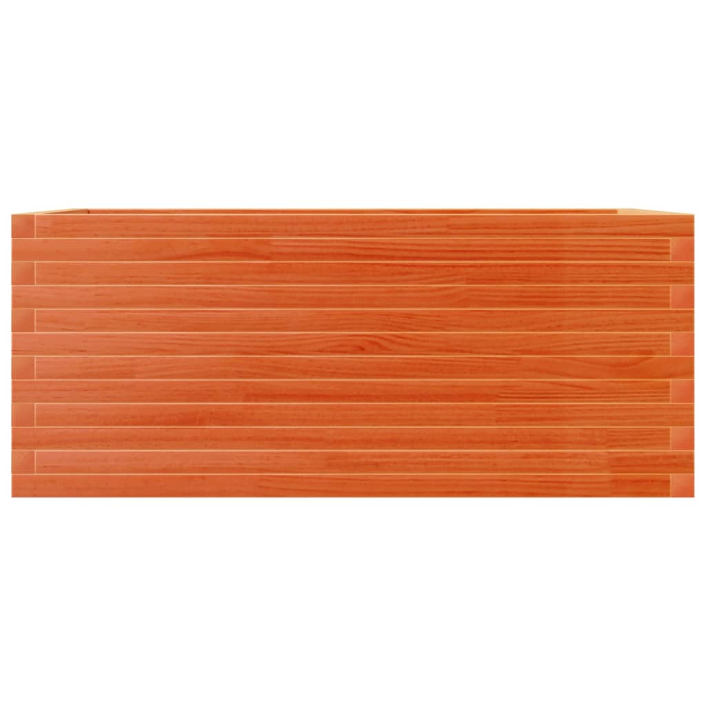 Plantenbak 110x60x45,5 cm massief grenenhout wasbruin is nu te koop bij PeponiXL, paradijselijk wonen!
