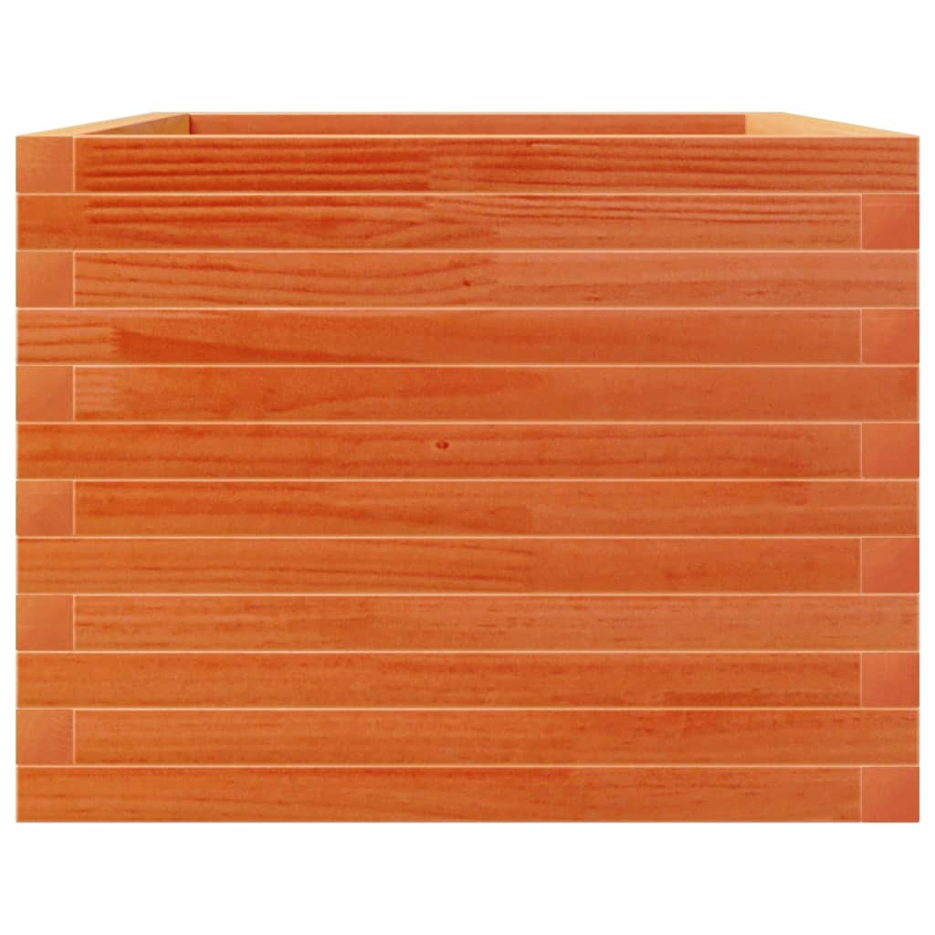 Plantenbak 110x60x45,5 cm massief grenenhout wasbruin is nu te koop bij PeponiXL, paradijselijk wonen!