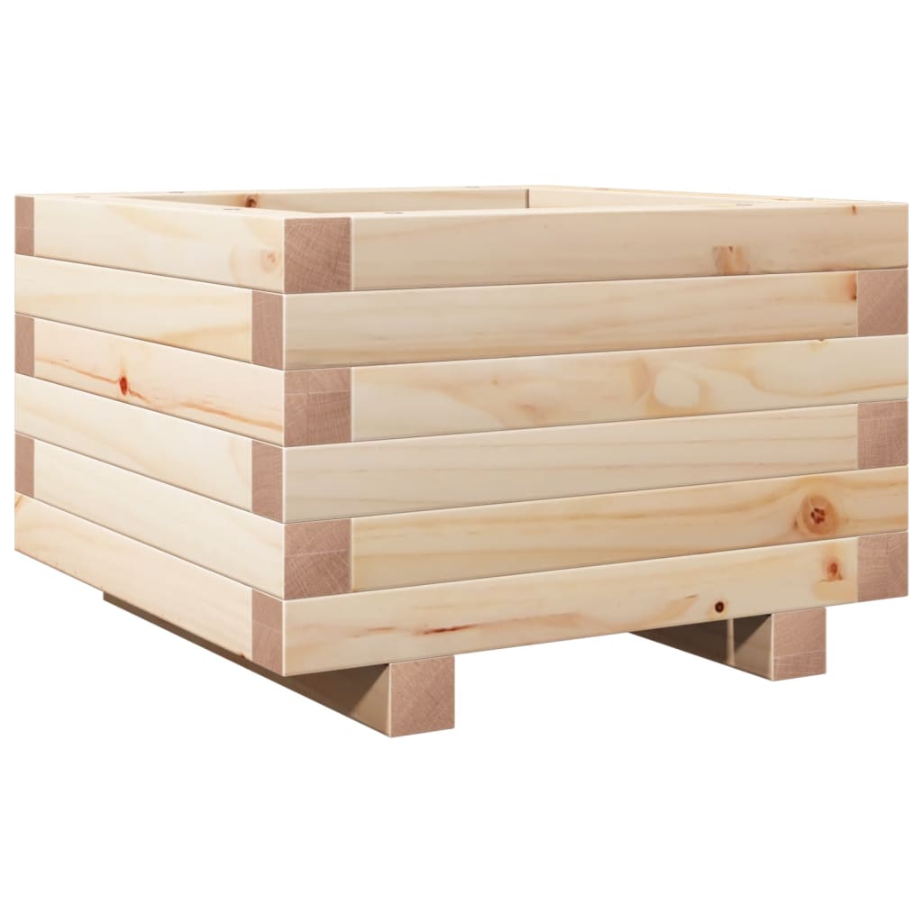Plantenbak 40x40x26,5 cm massief grenenhout is nu te koop bij PeponiXL, paradijselijk wonen!