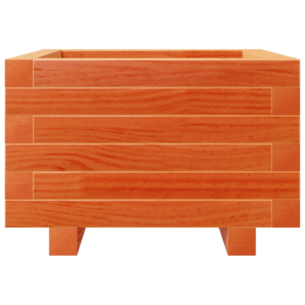 Plantenbak 40x40x26,5 cm massief grenenhout wasbruin is nu te koop bij PeponiXL, paradijselijk wonen!