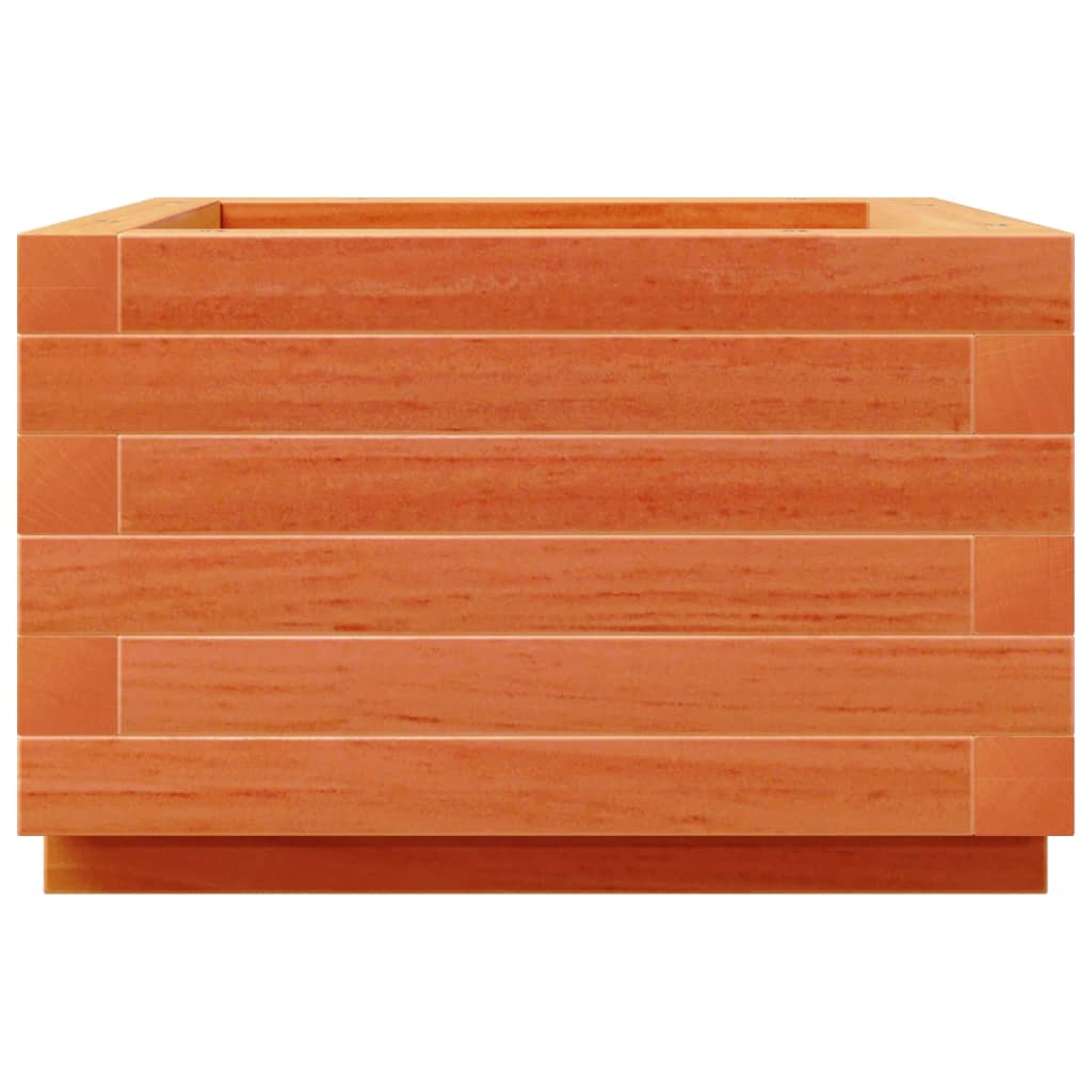 Plantenbak 40x40x26,5 cm massief grenenhout wasbruin is nu te koop bij PeponiXL, paradijselijk wonen!