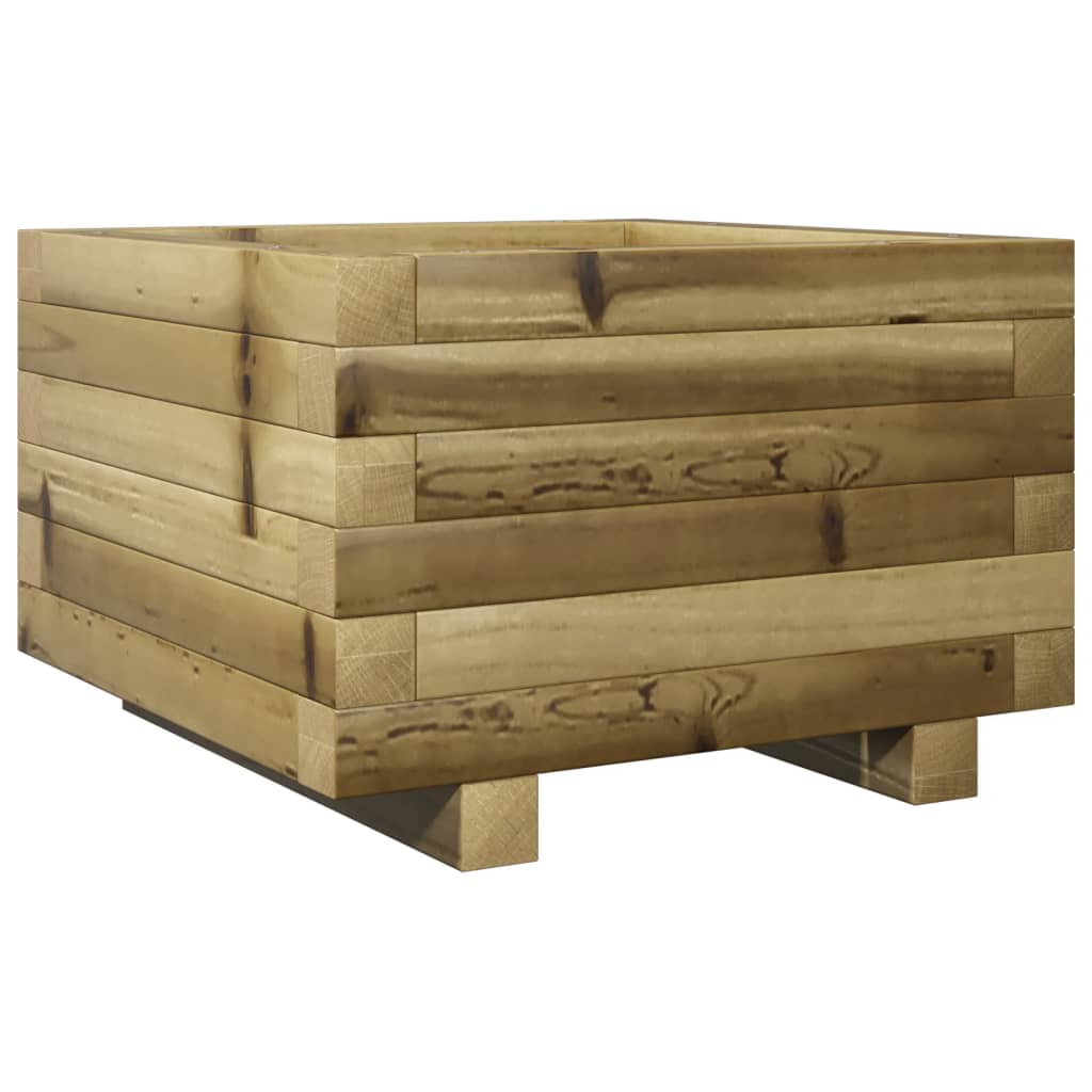 Plantenbak 40x40x26,5 cm geïmpregneerd grenenhout is nu te koop bij PeponiXL, paradijselijk wonen!