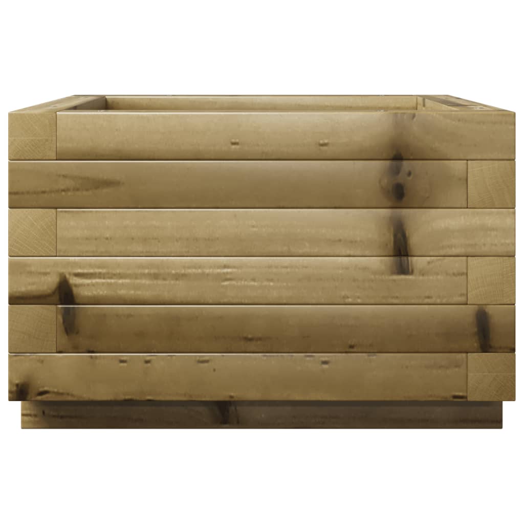 Plantenbak 40x40x26,5 cm geïmpregneerd grenenhout is nu te koop bij PeponiXL, paradijselijk wonen!