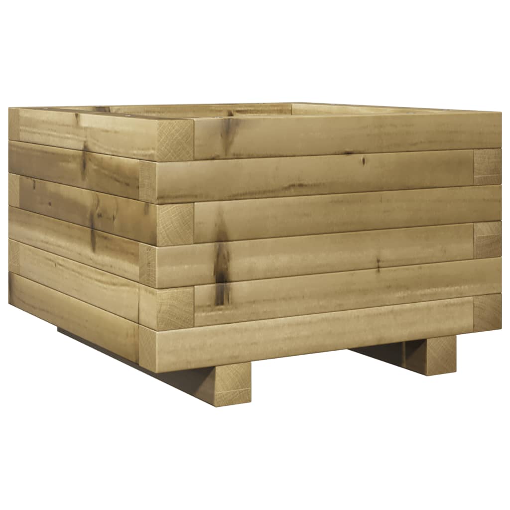 Plantenbak 40x40x26,5 cm geïmpregneerd grenenhout is nu te koop bij PeponiXL, paradijselijk wonen!