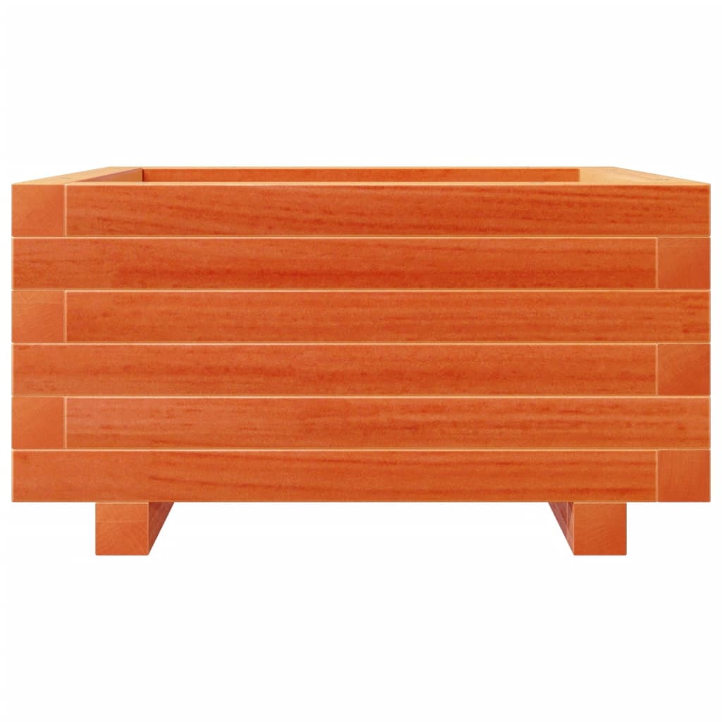 Plantenbak 50x50x26,5 cm massief grenenhout wasbruin is nu te koop bij PeponiXL, paradijselijk wonen!