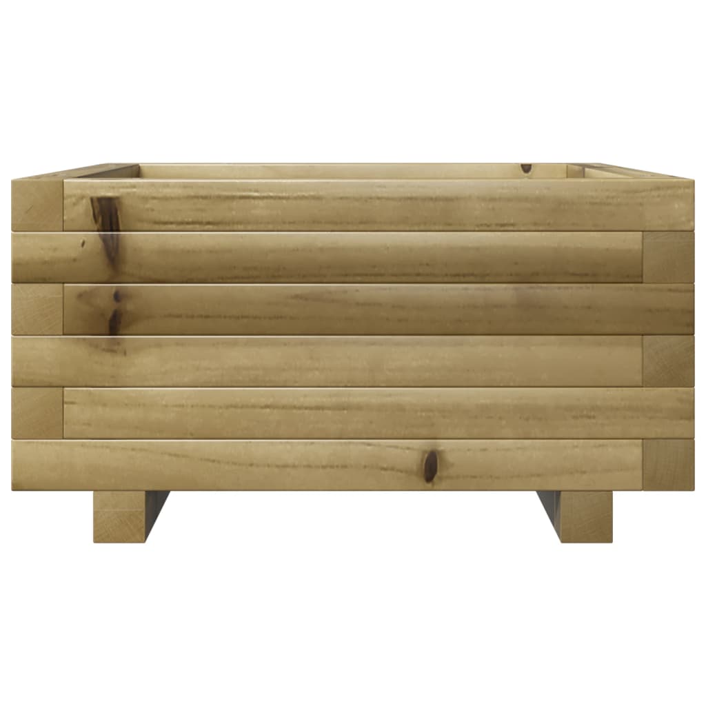 Plantenbak 50x50x26,5 cm geïmpregneerd grenenhout is nu te koop bij PeponiXL, paradijselijk wonen!