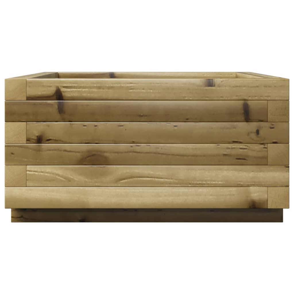 Plantenbak 50x50x26,5 cm geïmpregneerd grenenhout is nu te koop bij PeponiXL, paradijselijk wonen!
