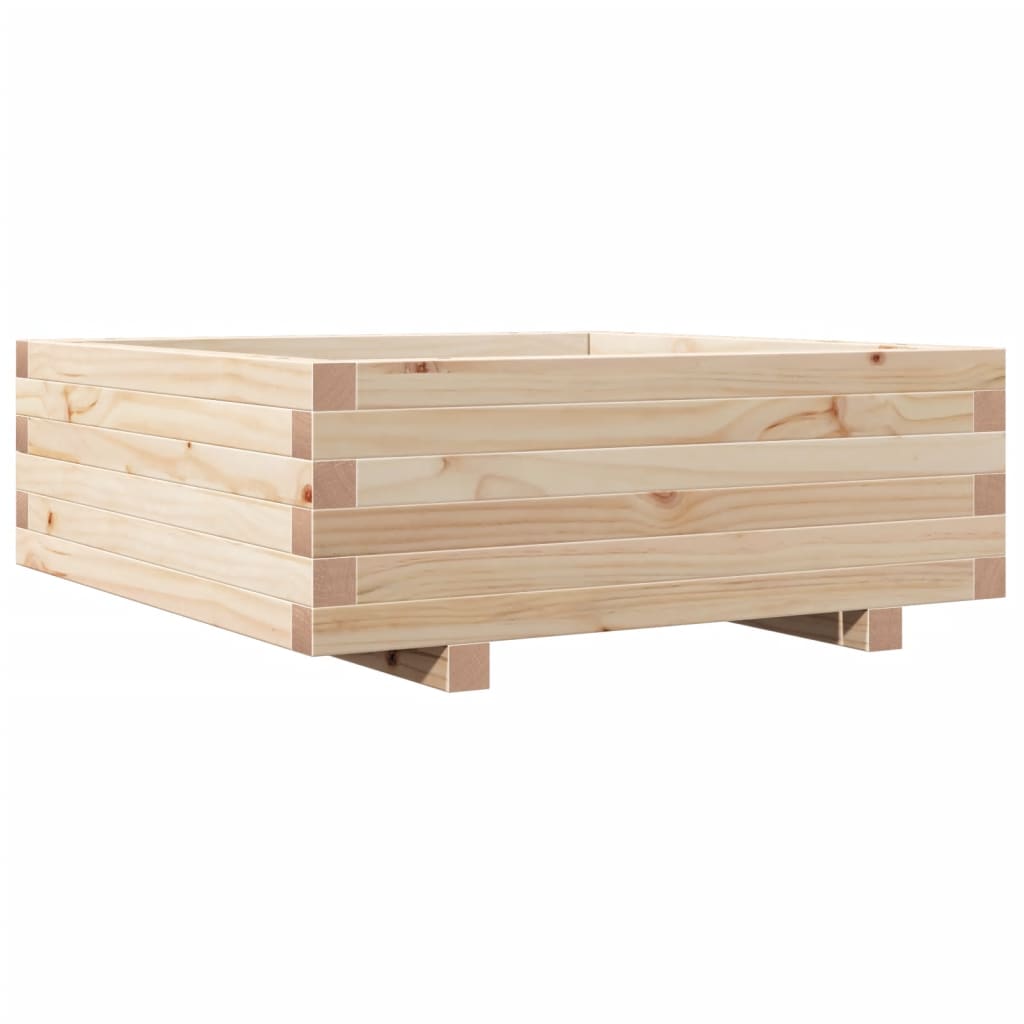 Plantenbak 70x70x26,5 cm massief grenenhout is nu te koop bij PeponiXL, paradijselijk wonen!