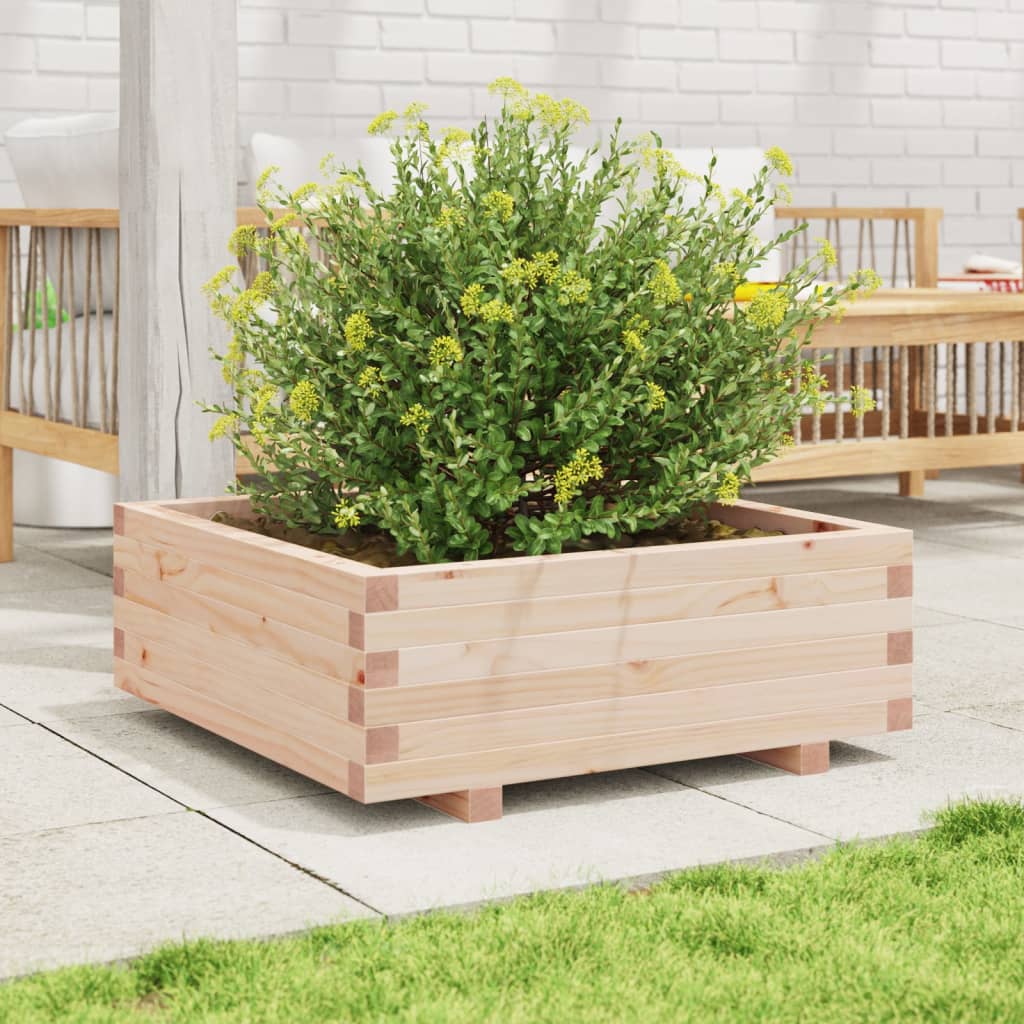 Plantenbak 70x70x26,5 cm massief grenenhout is nu te koop bij PeponiXL, paradijselijk wonen!