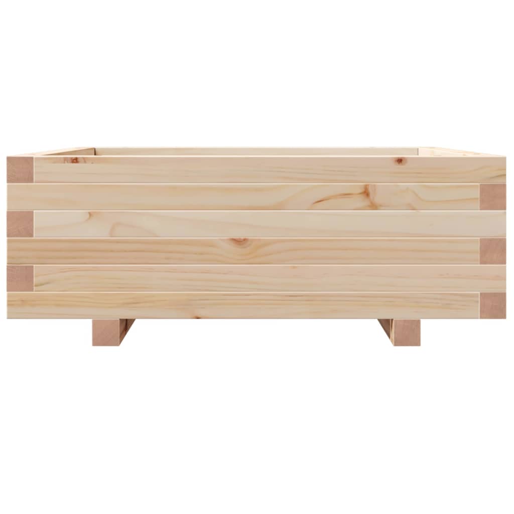 Plantenbak 70x70x26,5 cm massief grenenhout is nu te koop bij PeponiXL, paradijselijk wonen!