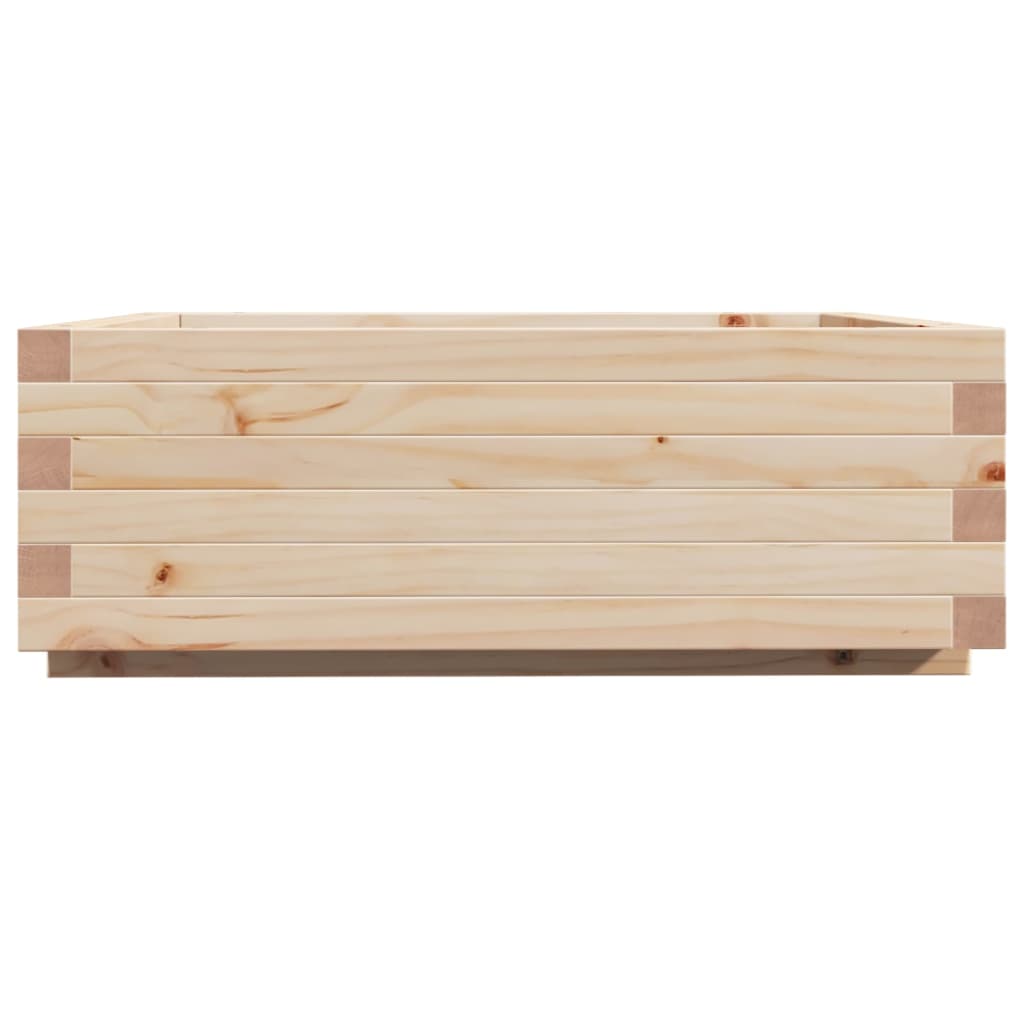 Plantenbak 70x70x26,5 cm massief grenenhout is nu te koop bij PeponiXL, paradijselijk wonen!