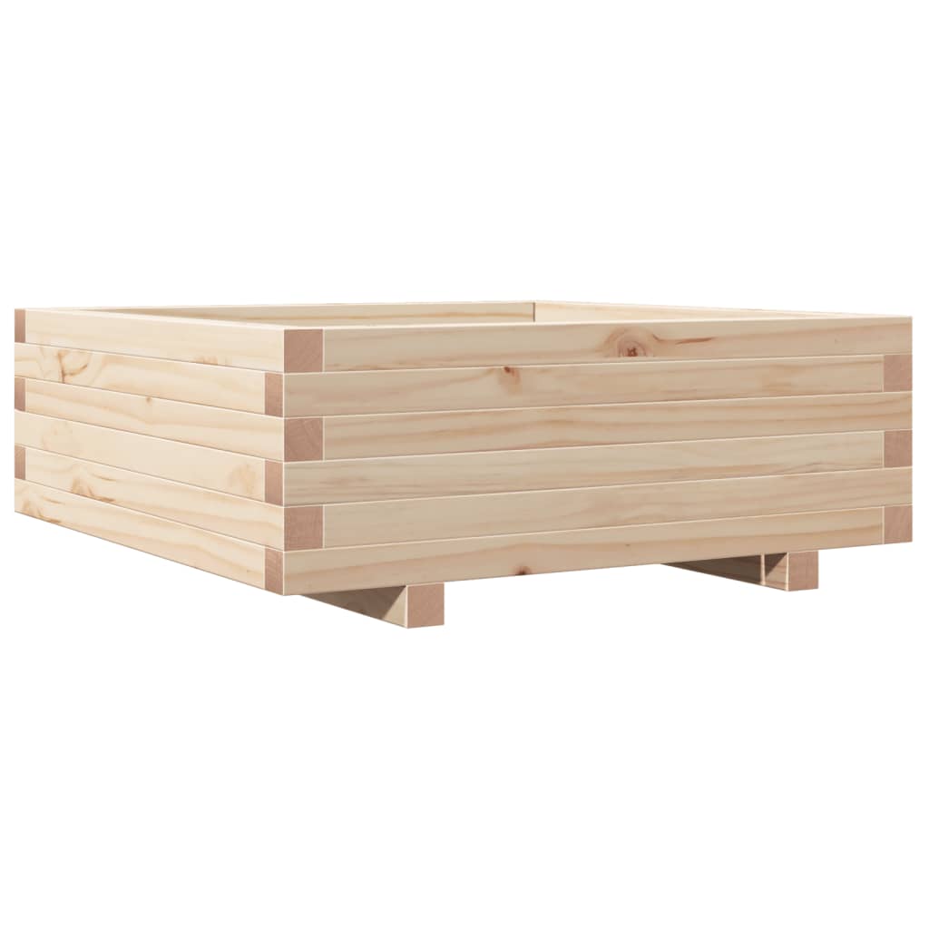 Plantenbak 70x70x26,5 cm massief grenenhout is nu te koop bij PeponiXL, paradijselijk wonen!
