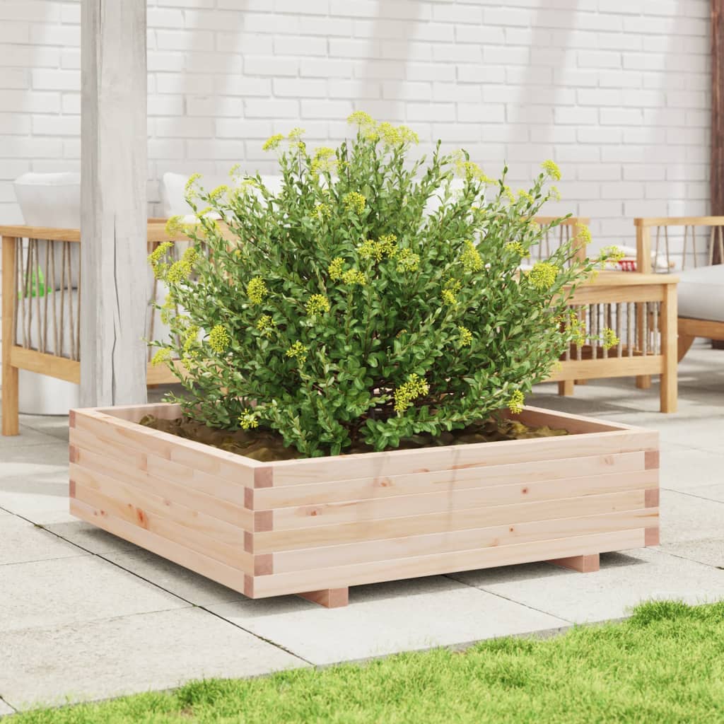 Plantenbak 90x90x26,5 cm massief grenenhout is nu te koop bij PeponiXL, paradijselijk wonen!