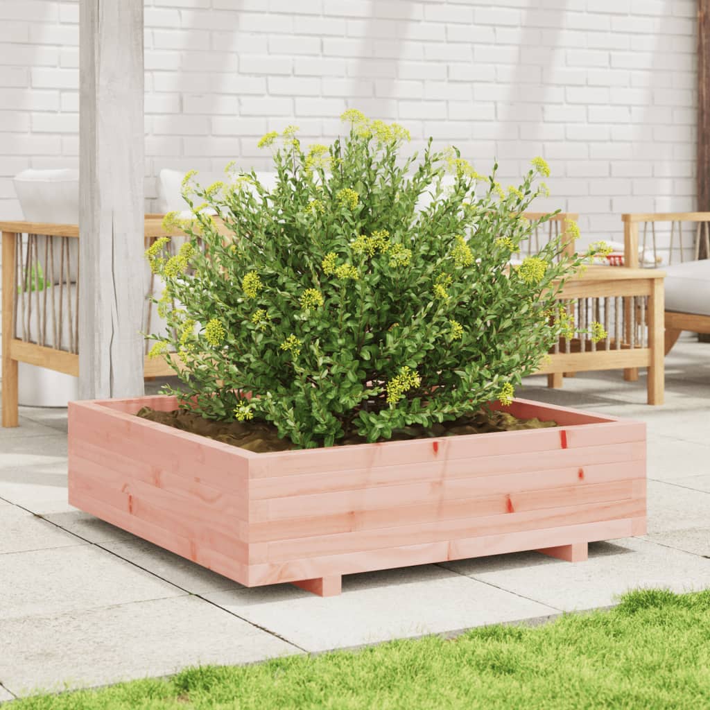 Plantenbak 90x90x26,5 cm massief douglashout is nu te koop bij PeponiXL, paradijselijk wonen!