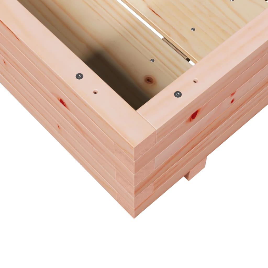 Plantenbak 90x90x26,5 cm massief douglashout is nu te koop bij PeponiXL, paradijselijk wonen!