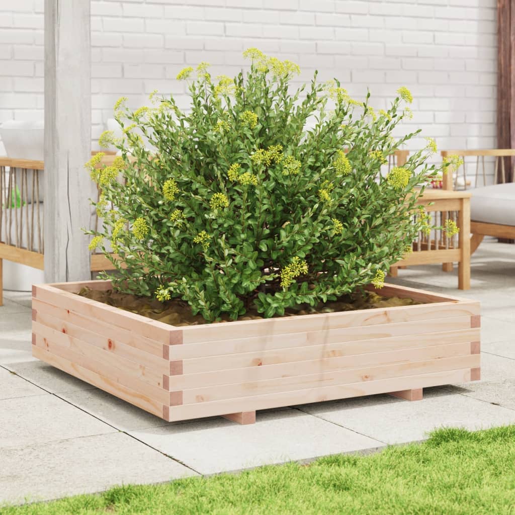 Plantenbak 100x100x26,5 cm massief grenenhout is nu te koop bij PeponiXL, paradijselijk wonen!