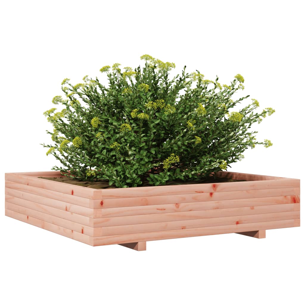Plantenbak 110x110x26,5 cm massief douglashout is nu te koop bij PeponiXL, paradijselijk wonen!