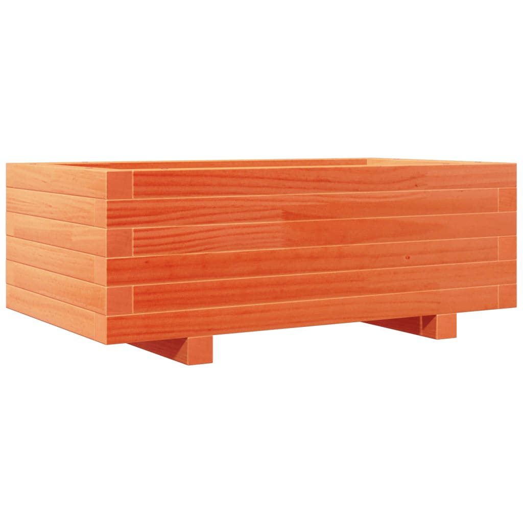 Plantenbak 70x40x26,5 cm massief grenenhout wasbruin is nu te koop bij PeponiXL, paradijselijk wonen!