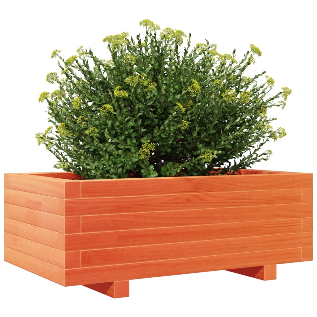 Plantenbak 70x40x26,5 cm massief grenenhout wasbruin is nu te koop bij PeponiXL, paradijselijk wonen!