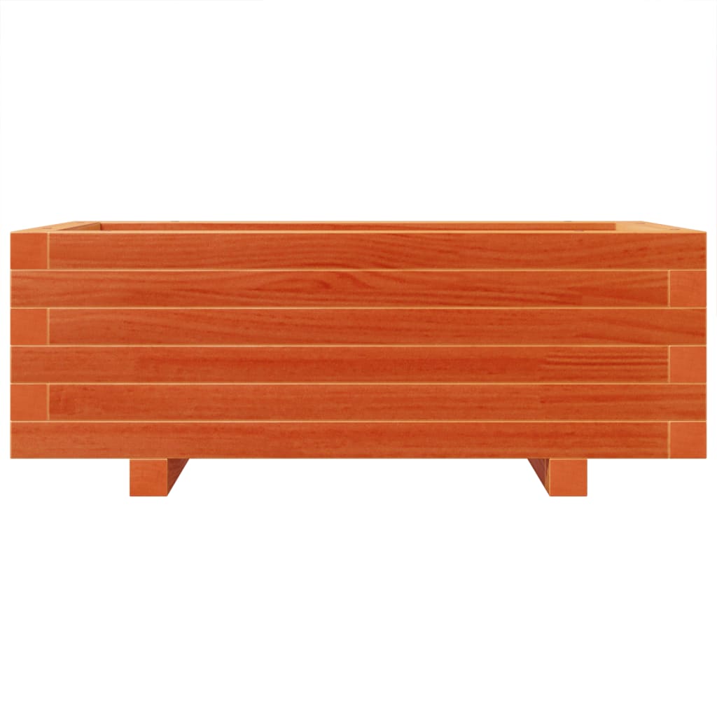 Plantenbak 70x40x26,5 cm massief grenenhout wasbruin is nu te koop bij PeponiXL, paradijselijk wonen!