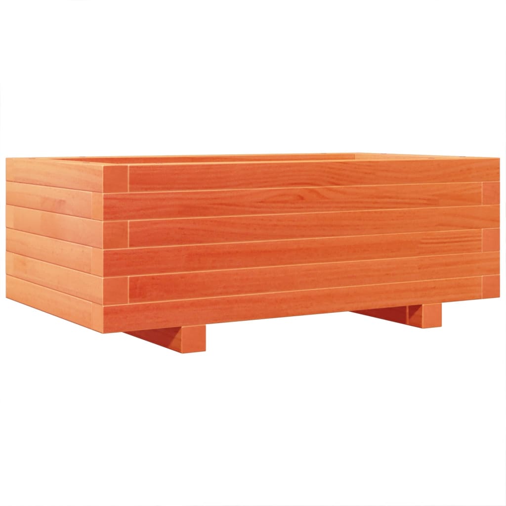 Plantenbak 70x40x26,5 cm massief grenenhout wasbruin is nu te koop bij PeponiXL, paradijselijk wonen!