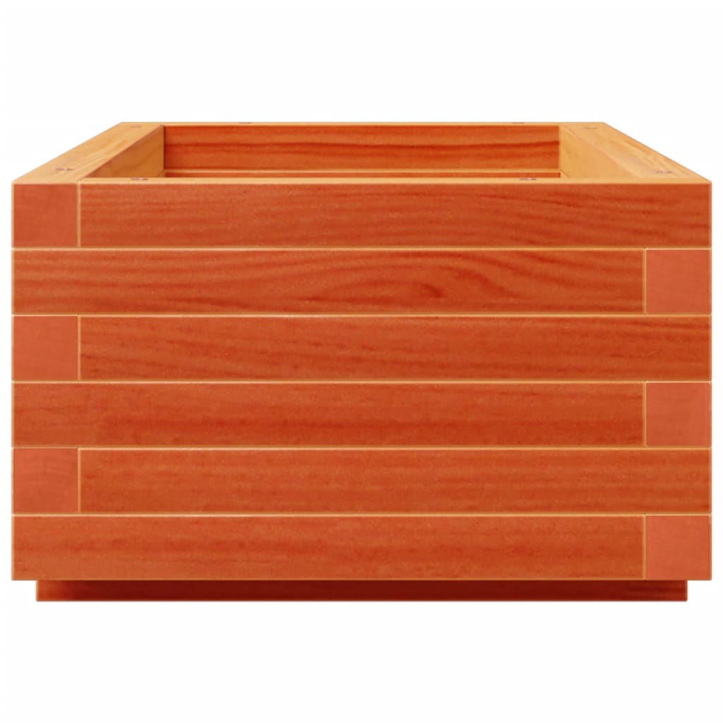 Plantenbak 90x40x26,5 cm massief grenenhout wasbruin is nu te koop bij PeponiXL, paradijselijk wonen!