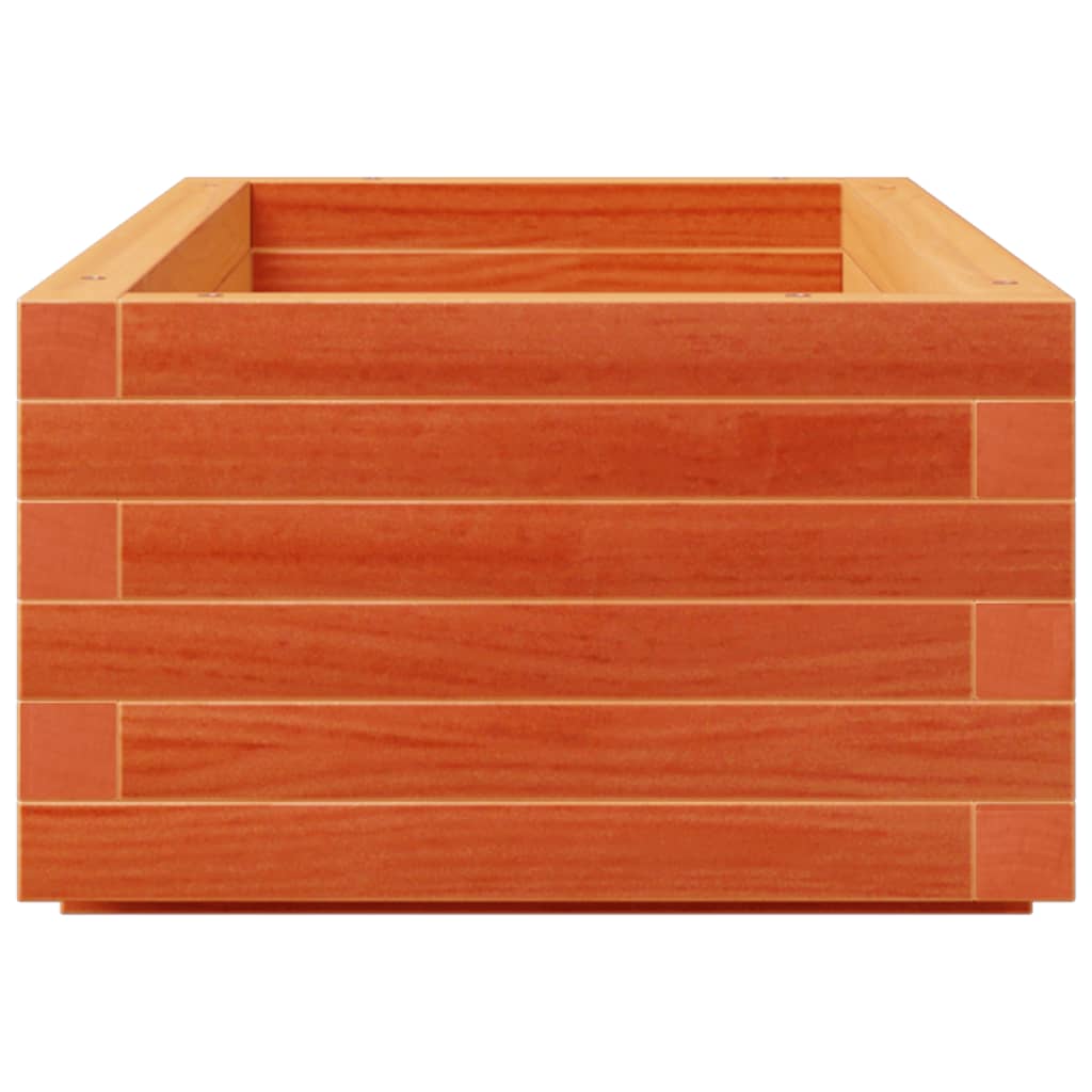 Plantenbak 110x40x26,5 cm massief grenenhout wasbruin is nu te koop bij PeponiXL, paradijselijk wonen!