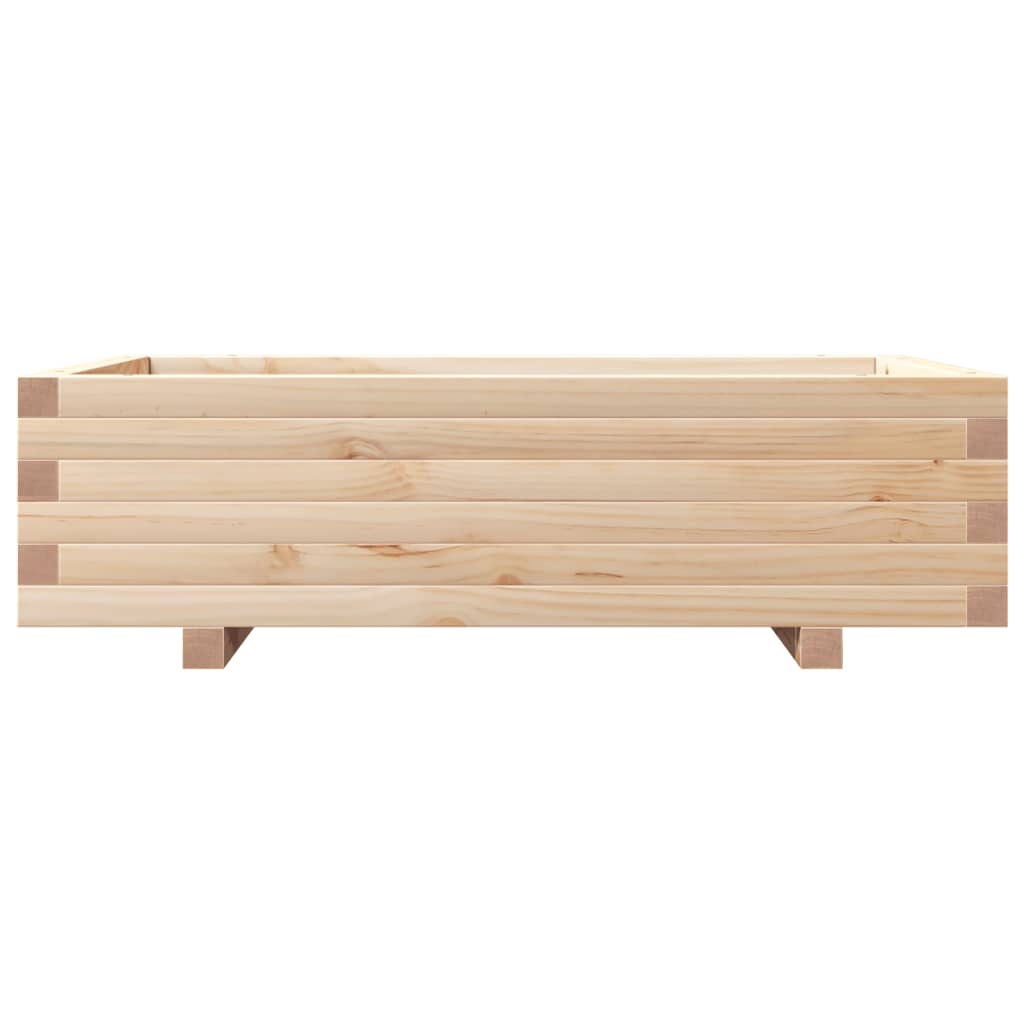 Plantenbak 90x60x26,5 cm massief grenenhout is nu te koop bij PeponiXL, paradijselijk wonen!