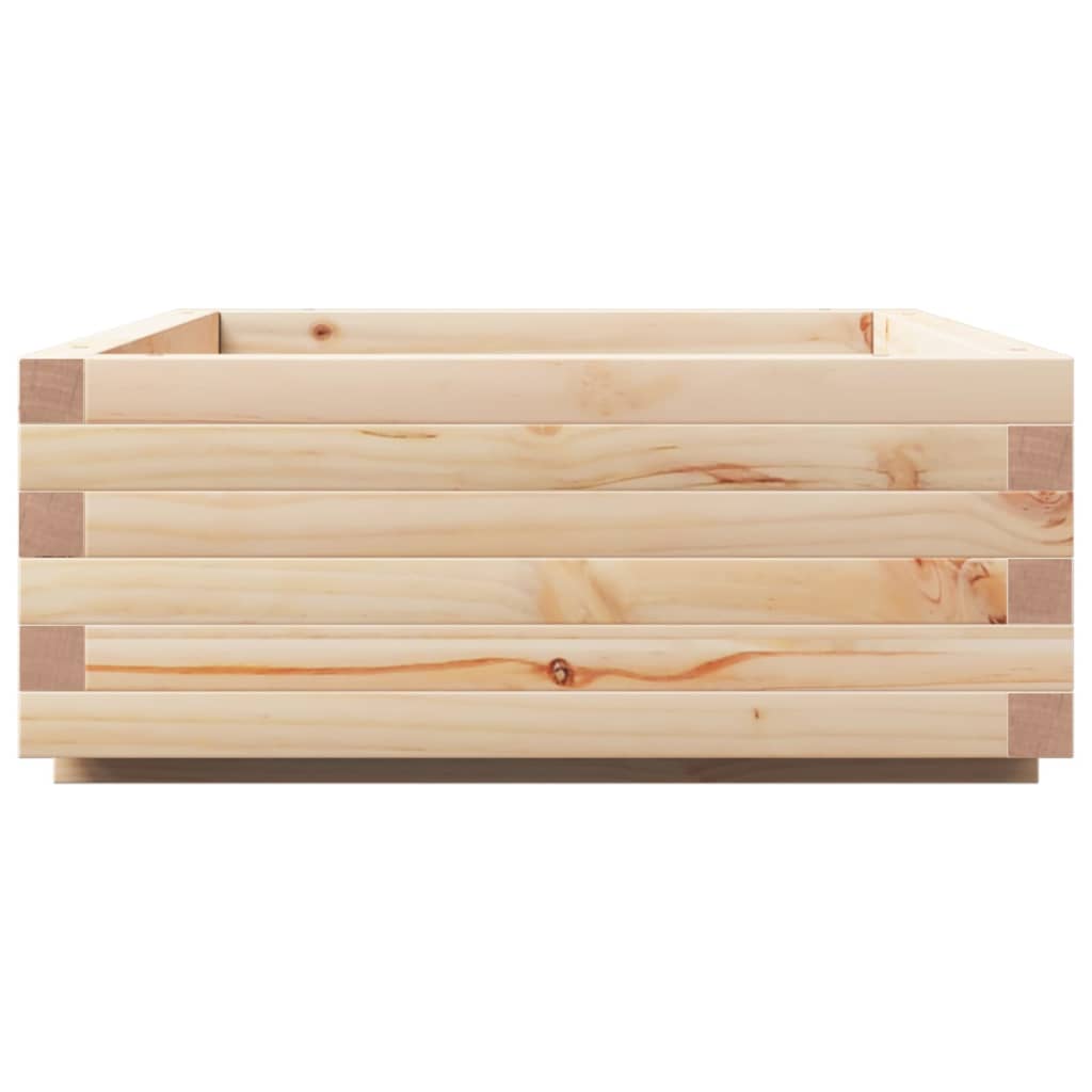 Plantenbak 90x60x26,5 cm massief grenenhout is nu te koop bij PeponiXL, paradijselijk wonen!