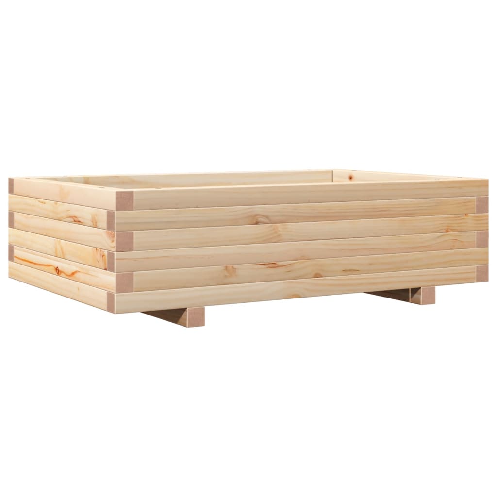 Plantenbak 90x60x26,5 cm massief grenenhout is nu te koop bij PeponiXL, paradijselijk wonen!