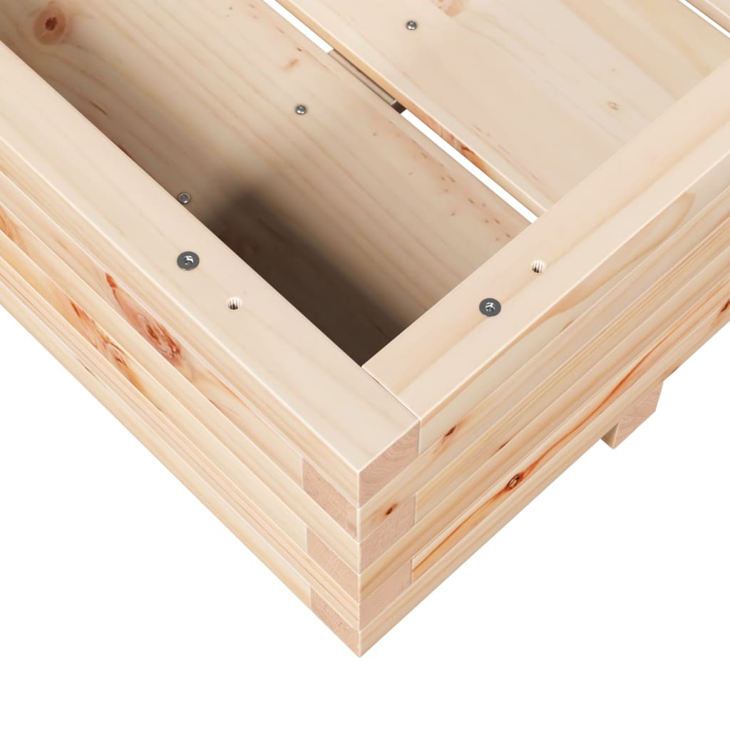 Plantenbak 90x60x26,5 cm massief grenenhout is nu te koop bij PeponiXL, paradijselijk wonen!