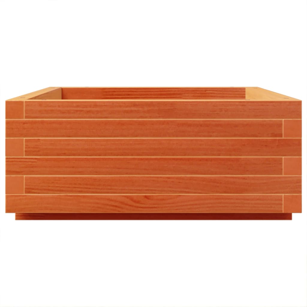 Plantenbak 90x60x26,5 cm massief grenenhout wasbruin is nu te koop bij PeponiXL, paradijselijk wonen!