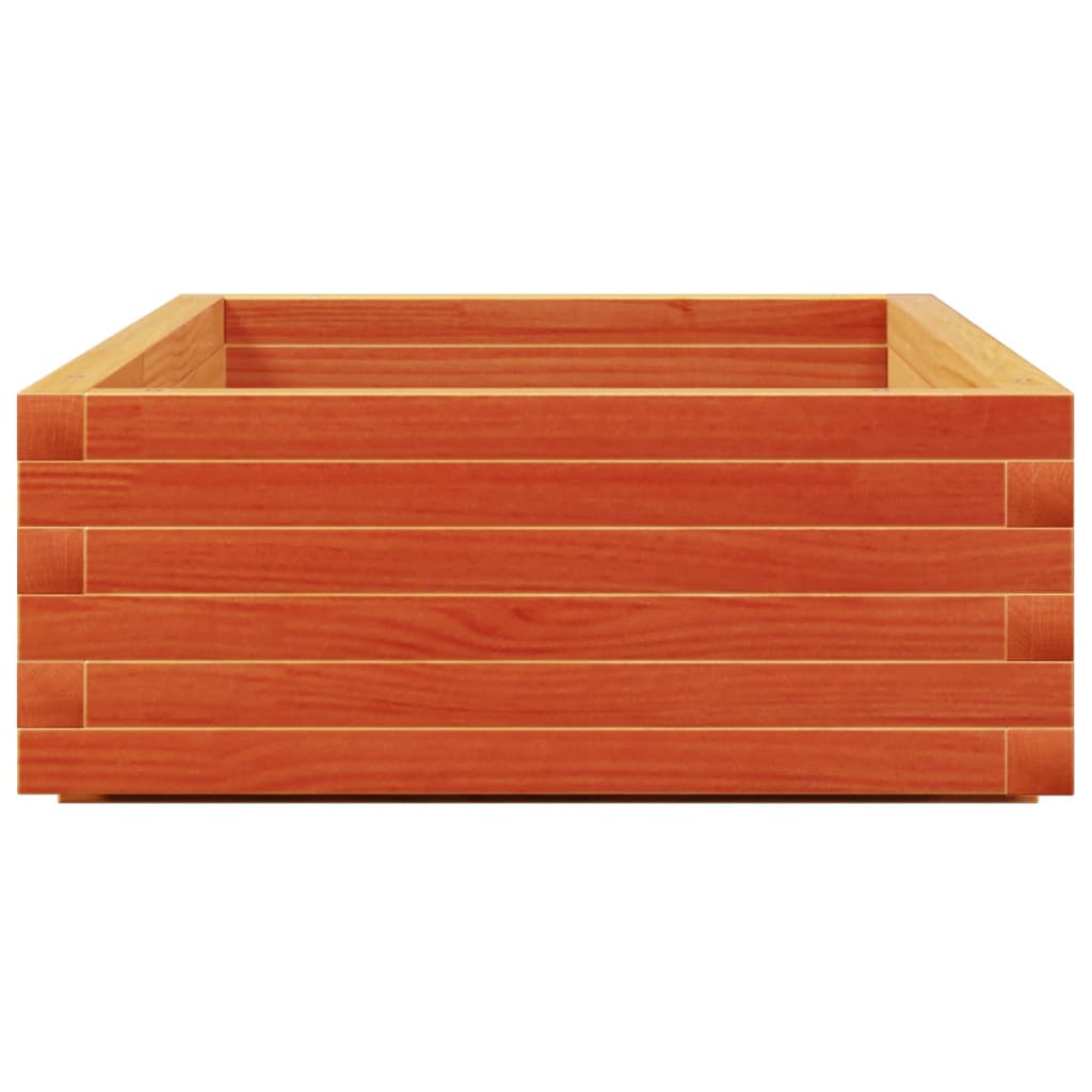 Plantenbak 110x60x26,5 cm massief grenenhout wasbruin is nu te koop bij PeponiXL, paradijselijk wonen!