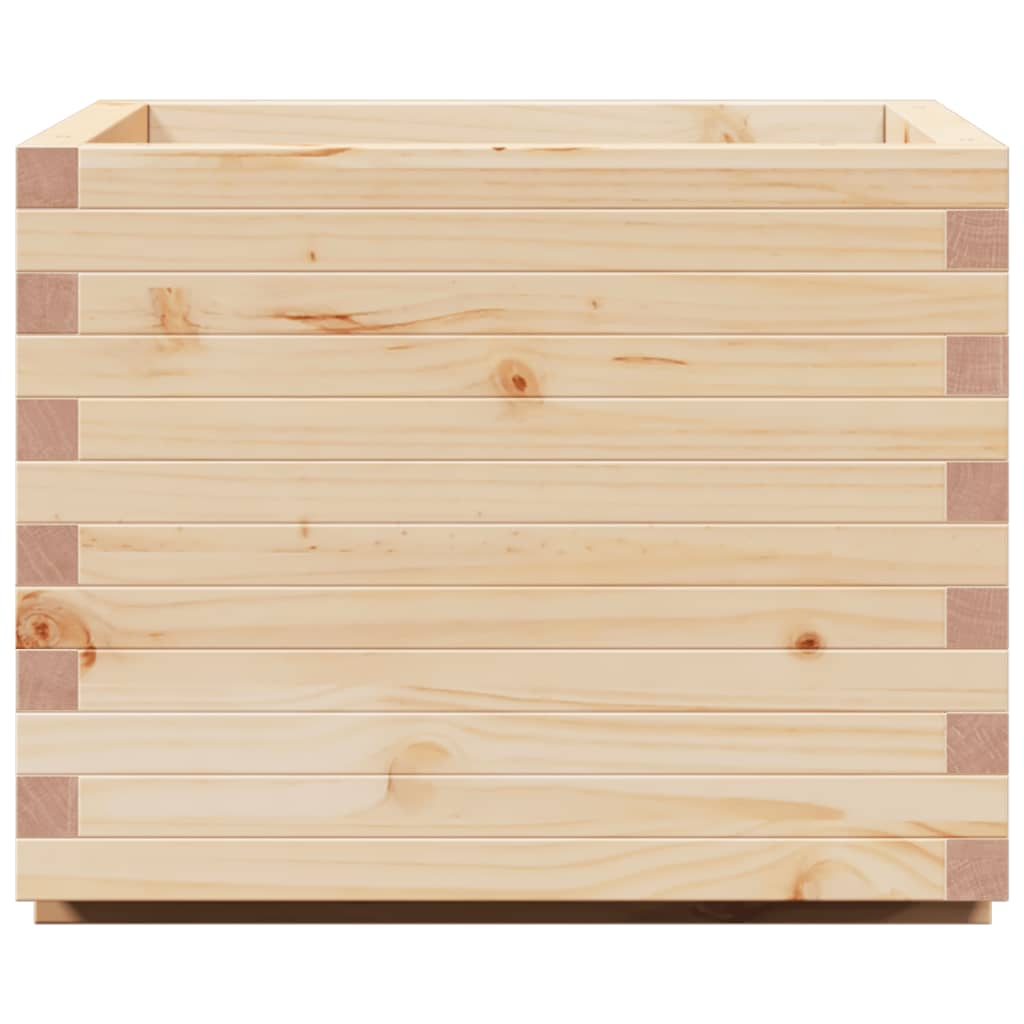 Plantenbak 60x60x49,5 cm massief grenenhout is nu te koop bij PeponiXL, paradijselijk wonen!